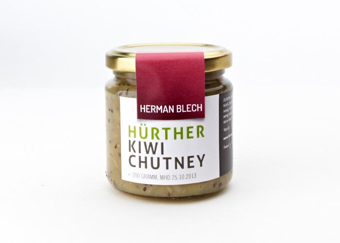 Hürther Kiwi Chutney, Handmade von HERMAN BLECH